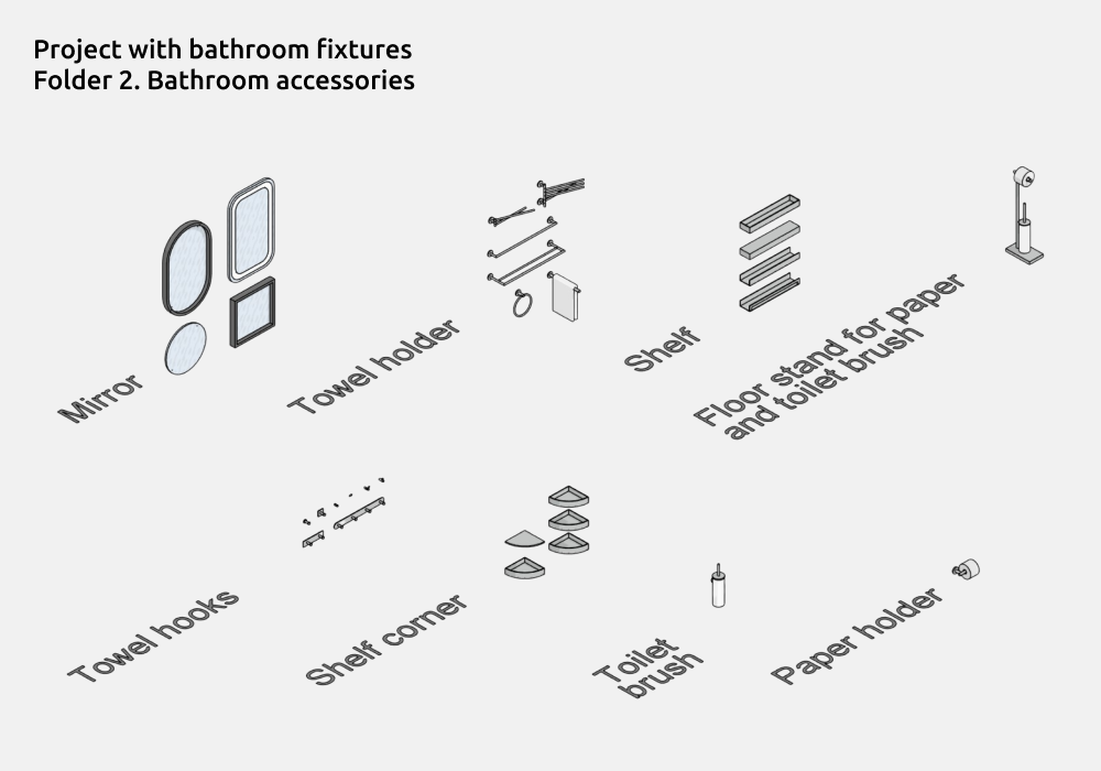 Bathroom Revit Families — SET STRUCTURE