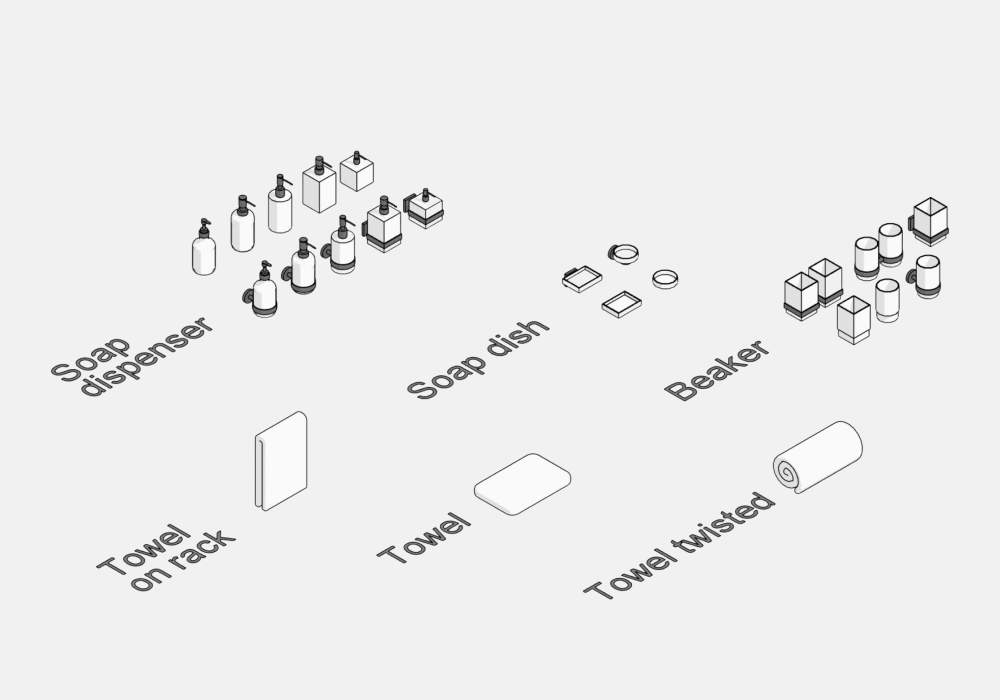Bathroom Revit Families — Entourage