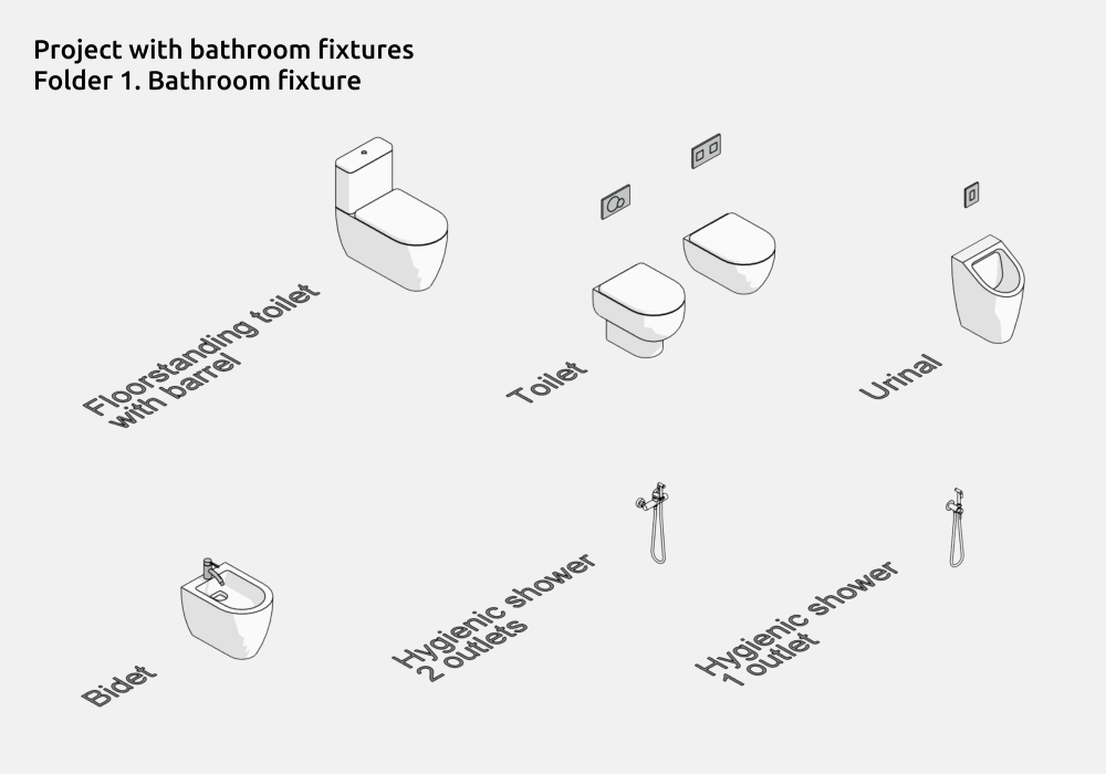 Bathroom Revit Families — SET STRUCTURE