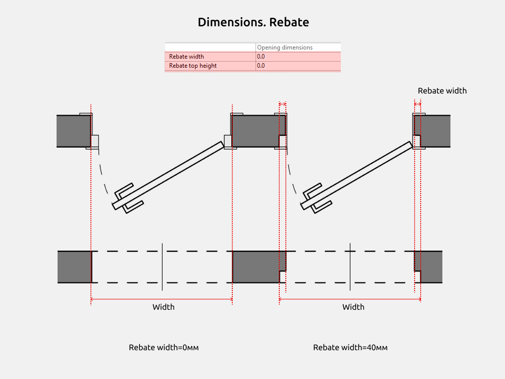 Doors Revit Families — Rebate