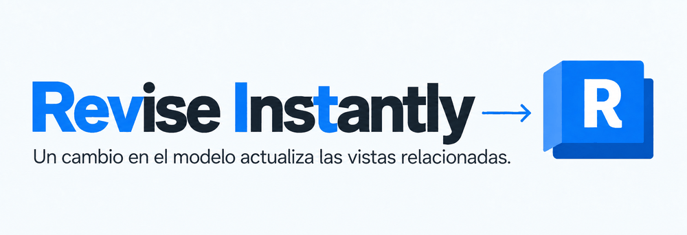 El nombre Revit procede de la expresión Revise Instantly