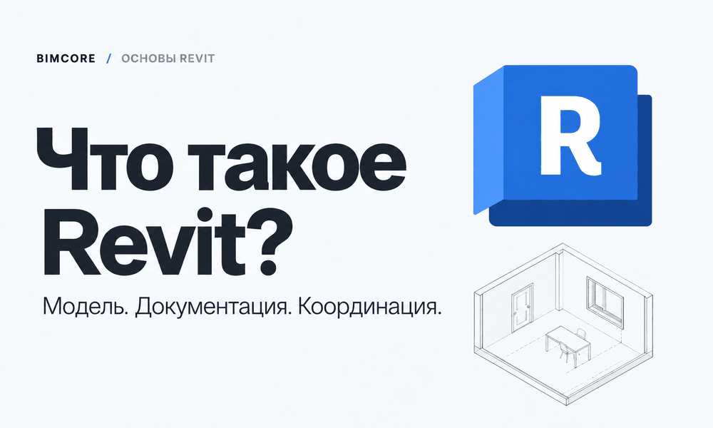 Что такое Revit — информационная модель, документация и координация